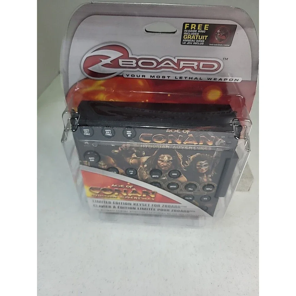 ZBoard Age of Conan Hydorian Limited Edition Gaming Keyset New Schwarzenegger
